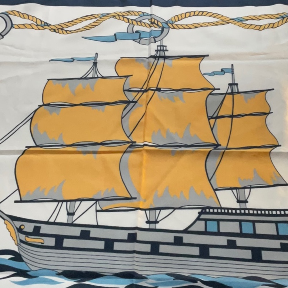 Vintage Sitmar Cruises Fairwind Scarf - Picture 2 of 5
